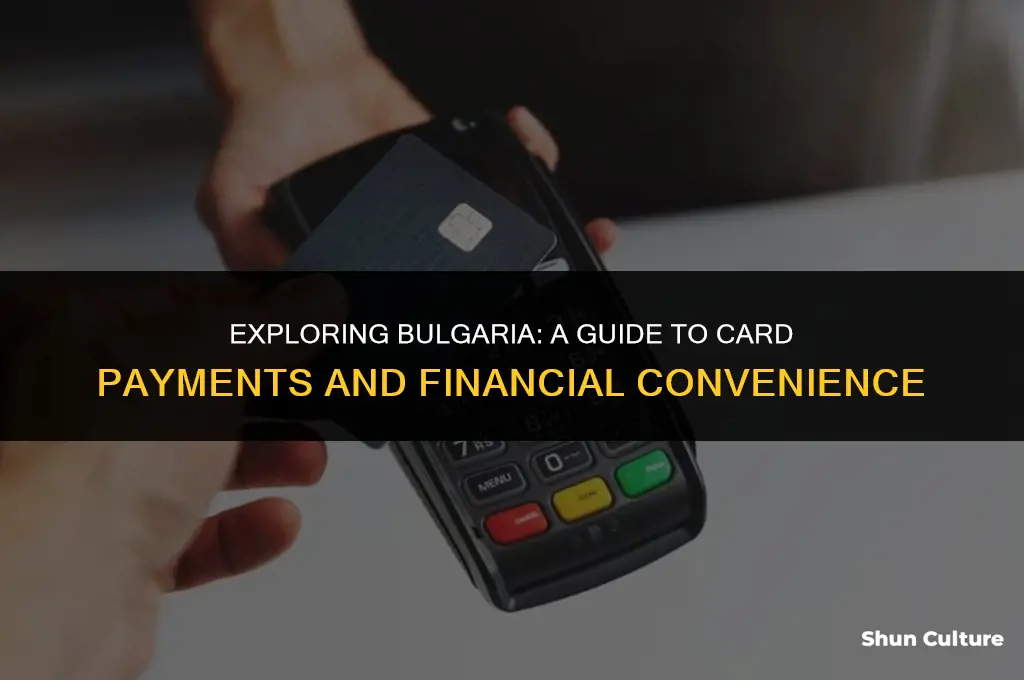 can you pay by card in bulgaria