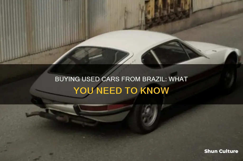 can you purchases used autuos from brazil
