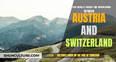 Exploring the Alpine Mountains Between Austria and Switzerland