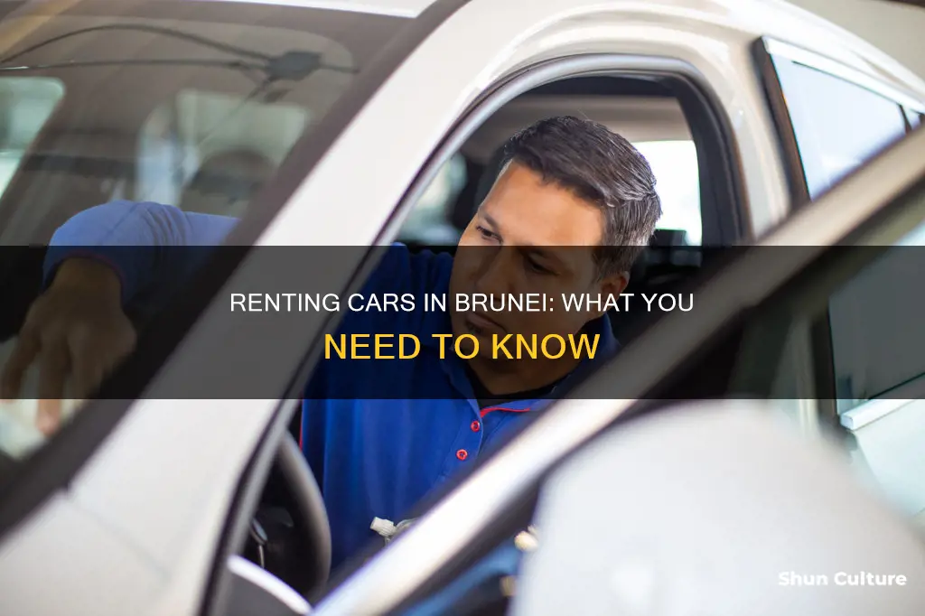 can you rent a car in brunei