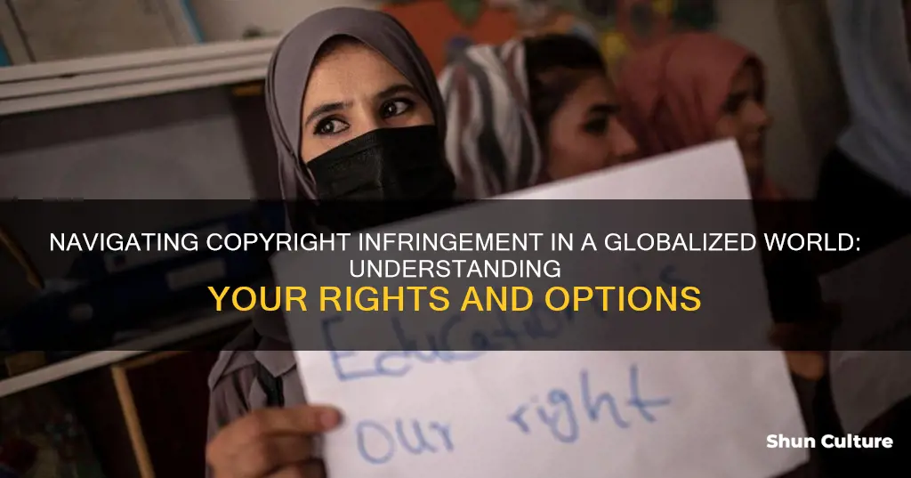 can you report copyright infringement against someone in afghanistan