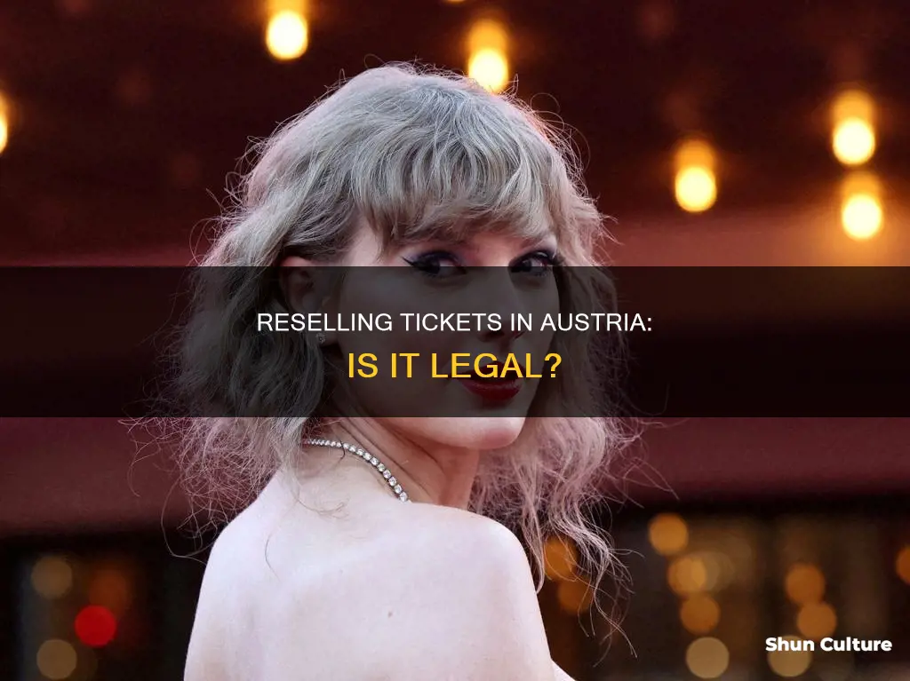 can you resell tickets in austria