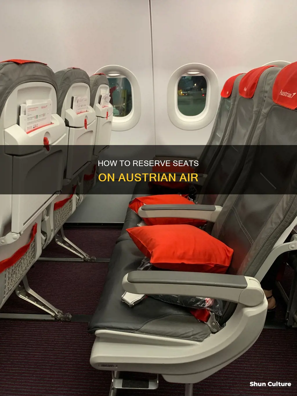 can you reserve seats on austrian air