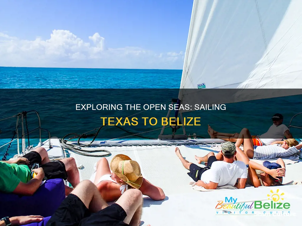 can you sail the coaast from texas to belize