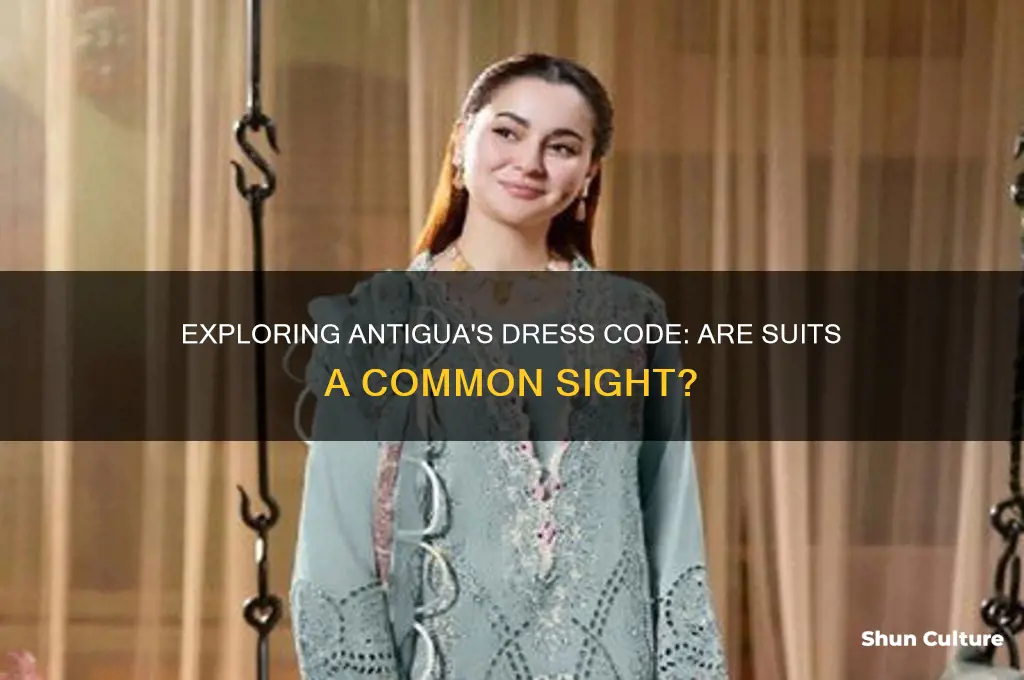 can you see suits in antigua