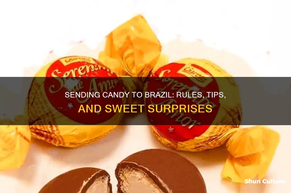 can you send candy to brazil
