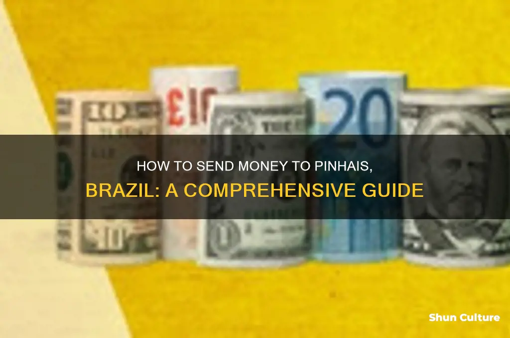 can you send money to pinhais brazil