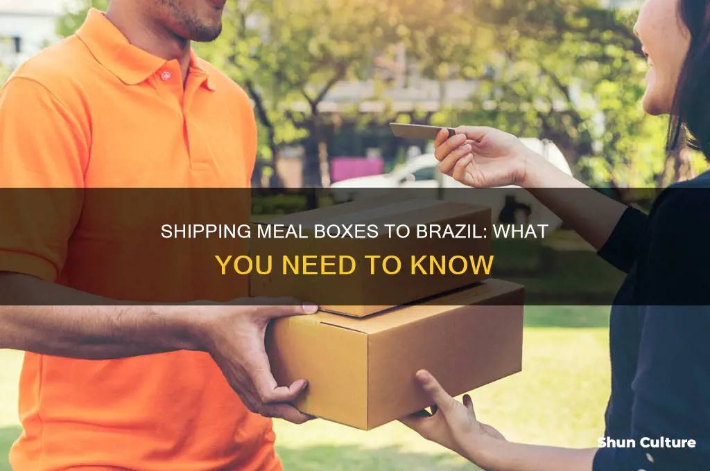 can you ship a meal box to brazil