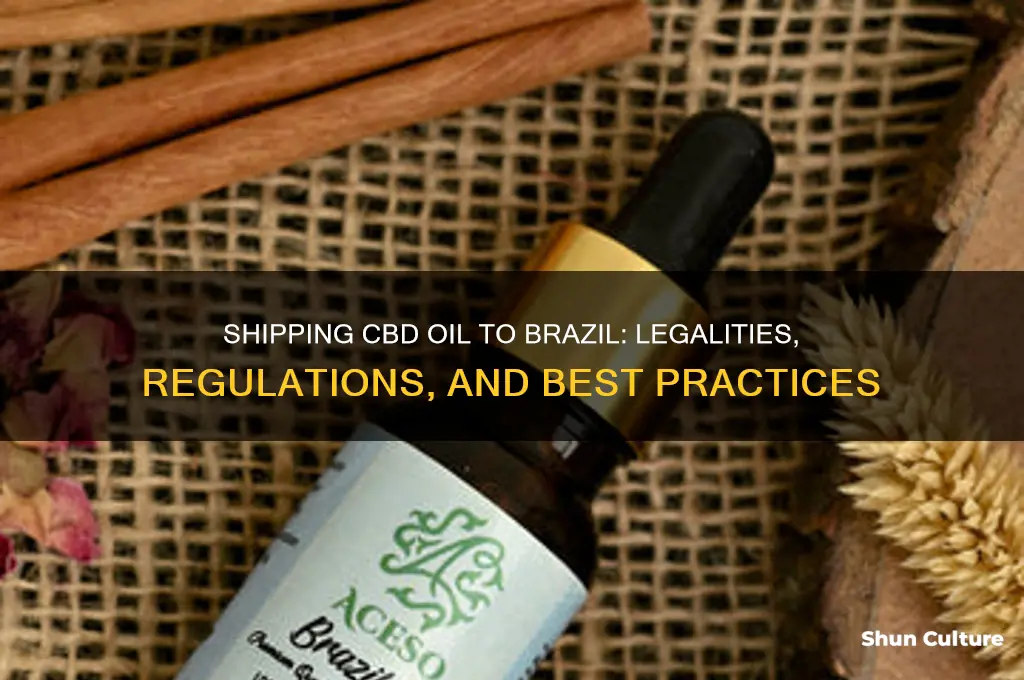 can you ship cbd oil into brazil