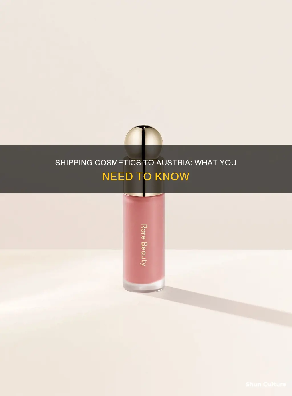 can you ship cosmetics to austria