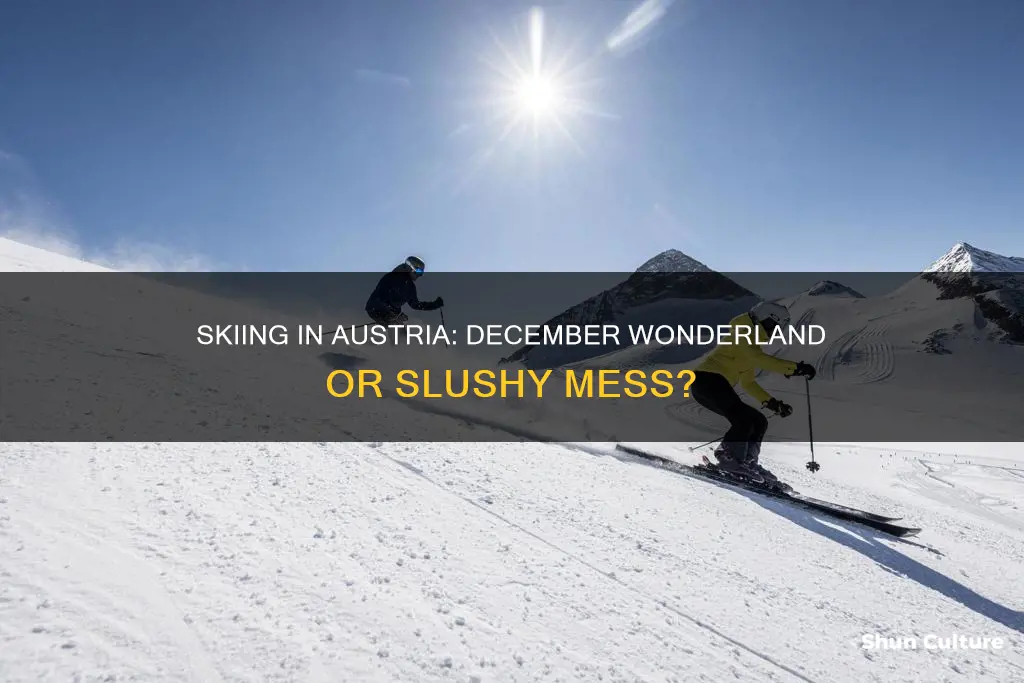 can you ski in austria in december