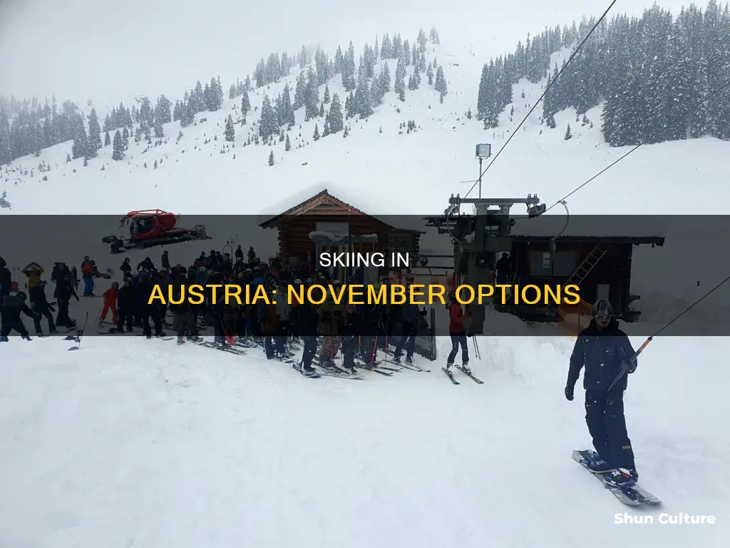 can you ski in austria in november