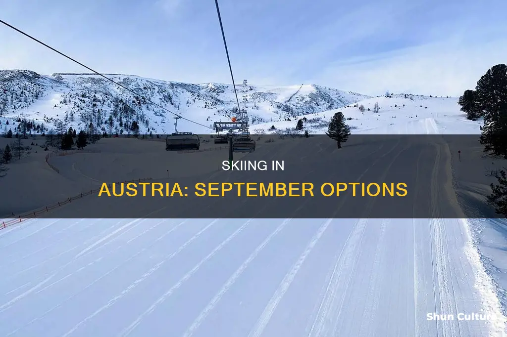 can you ski in austria in September