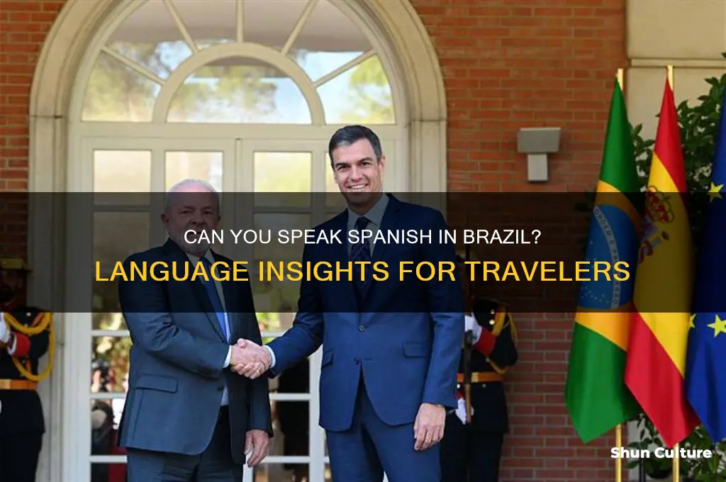can you speak spanish in brazil