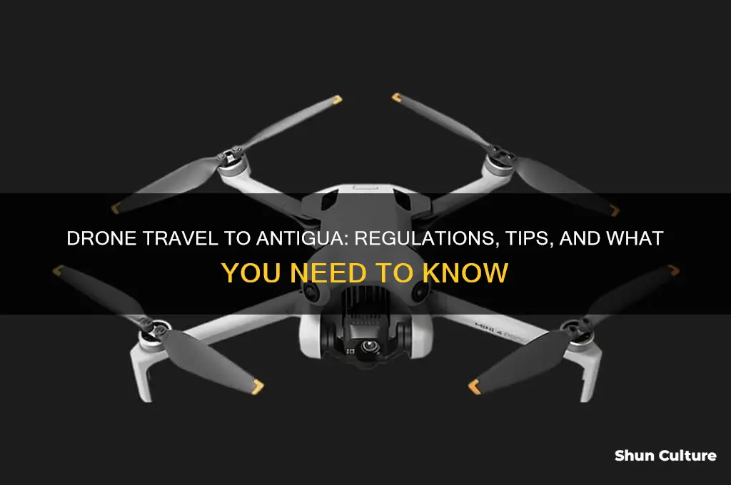 can you take a drone to antigua