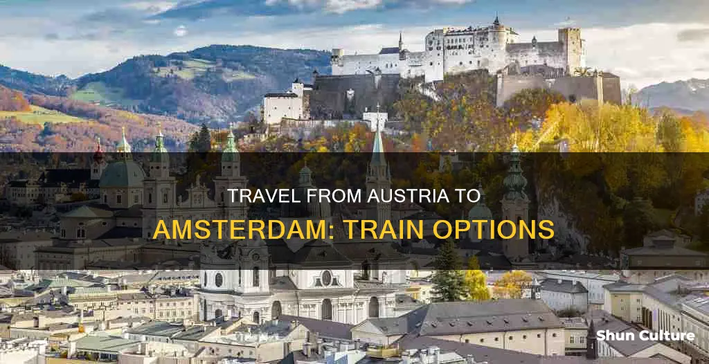 can you take a train from austria to amsterdam