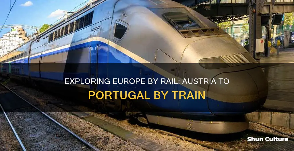 can you take a train from austria to portugal