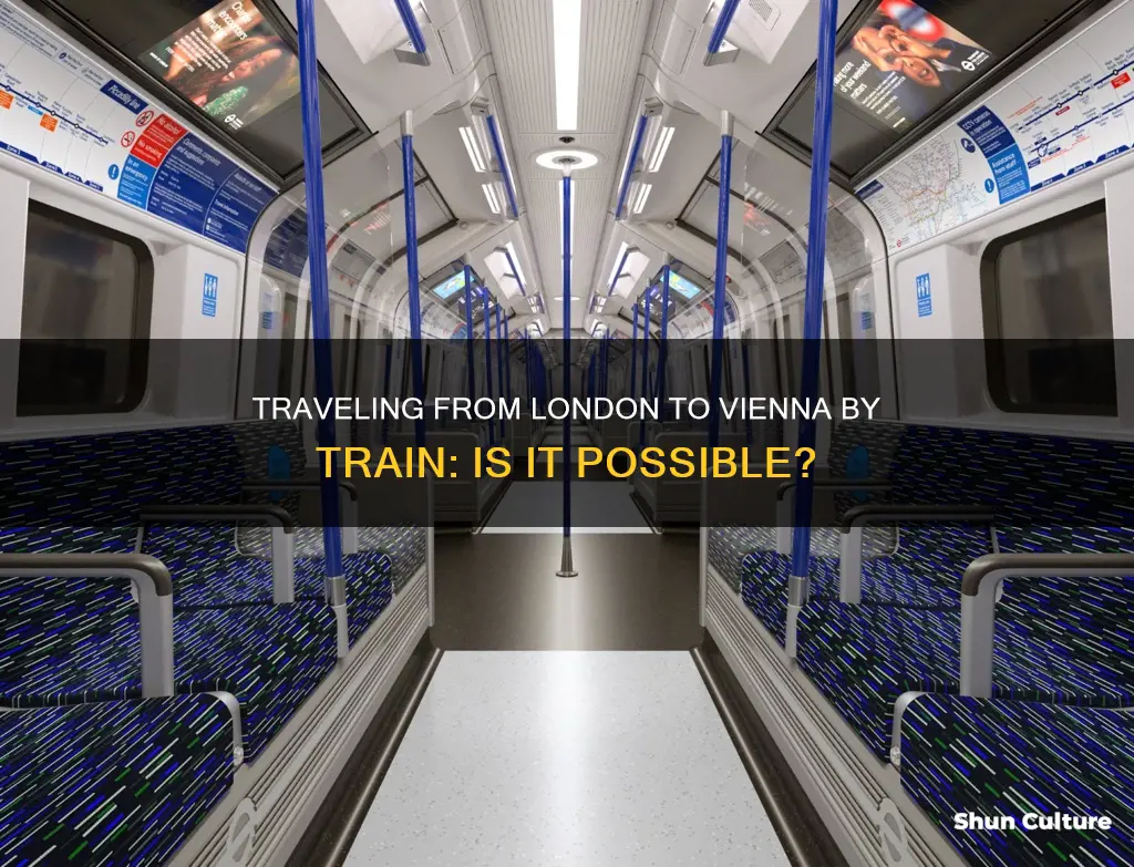 can you take a train from london to vienna austria