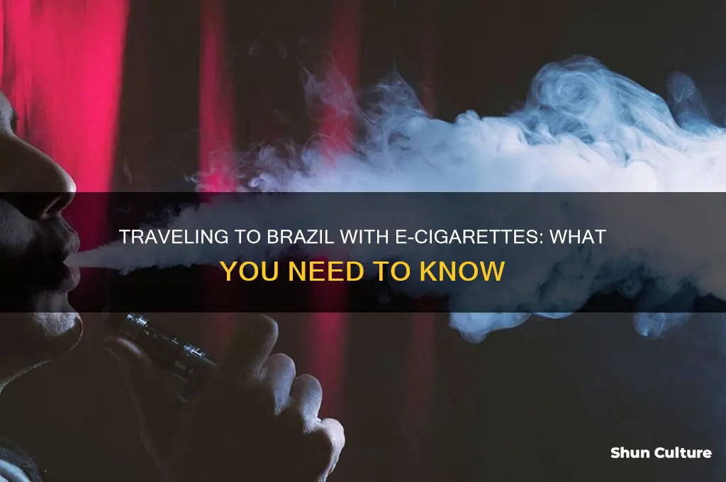 can you take electronic cigar to brazil