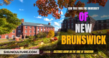 Touring the University of New Brunswick