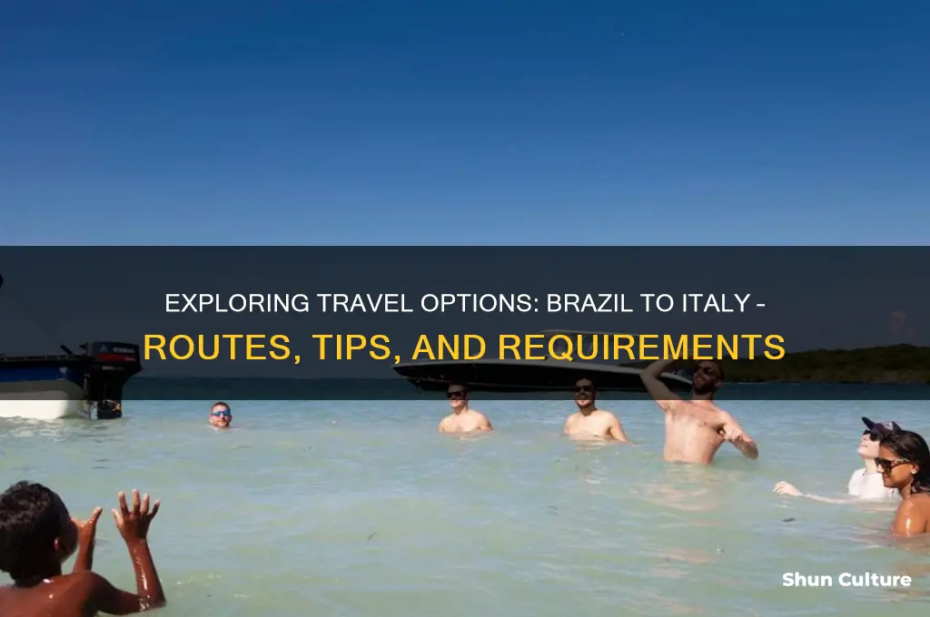 can you travel from brazil to italy