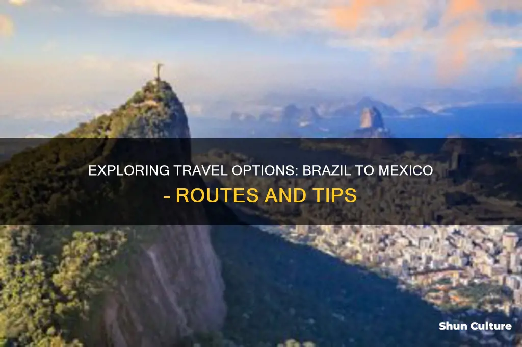 can you travel from brazil to mexico