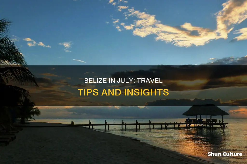 can you travel to belize in july