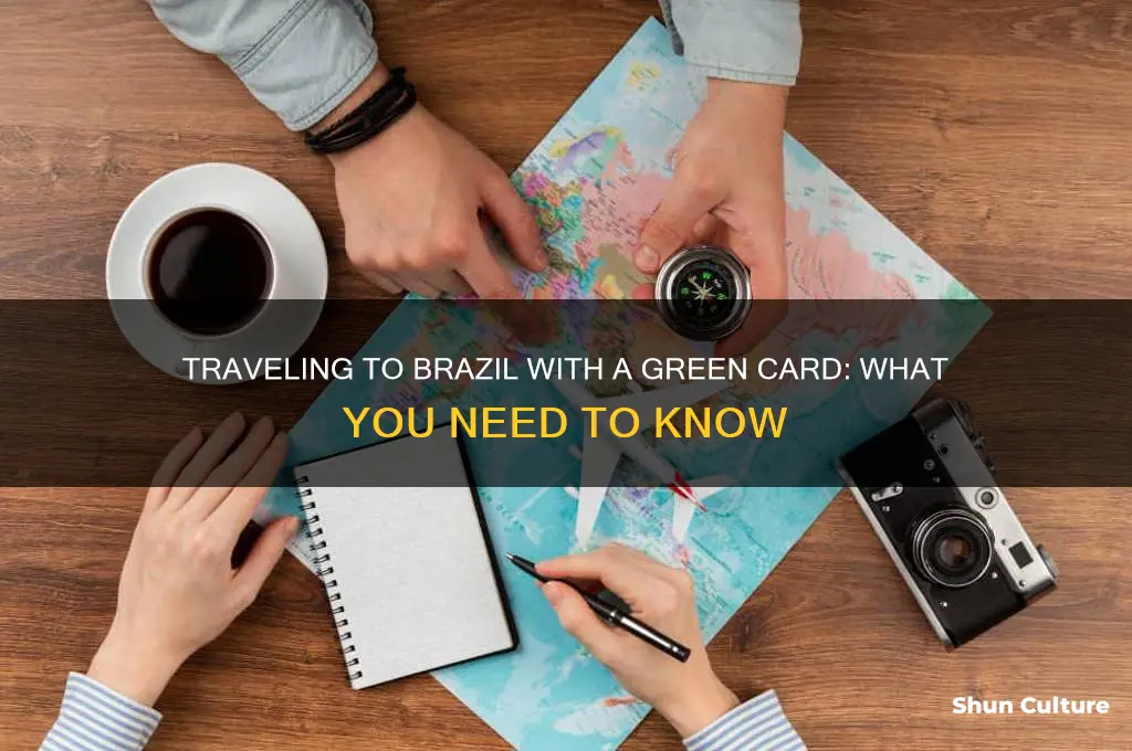 can you travel to brazil with a green card