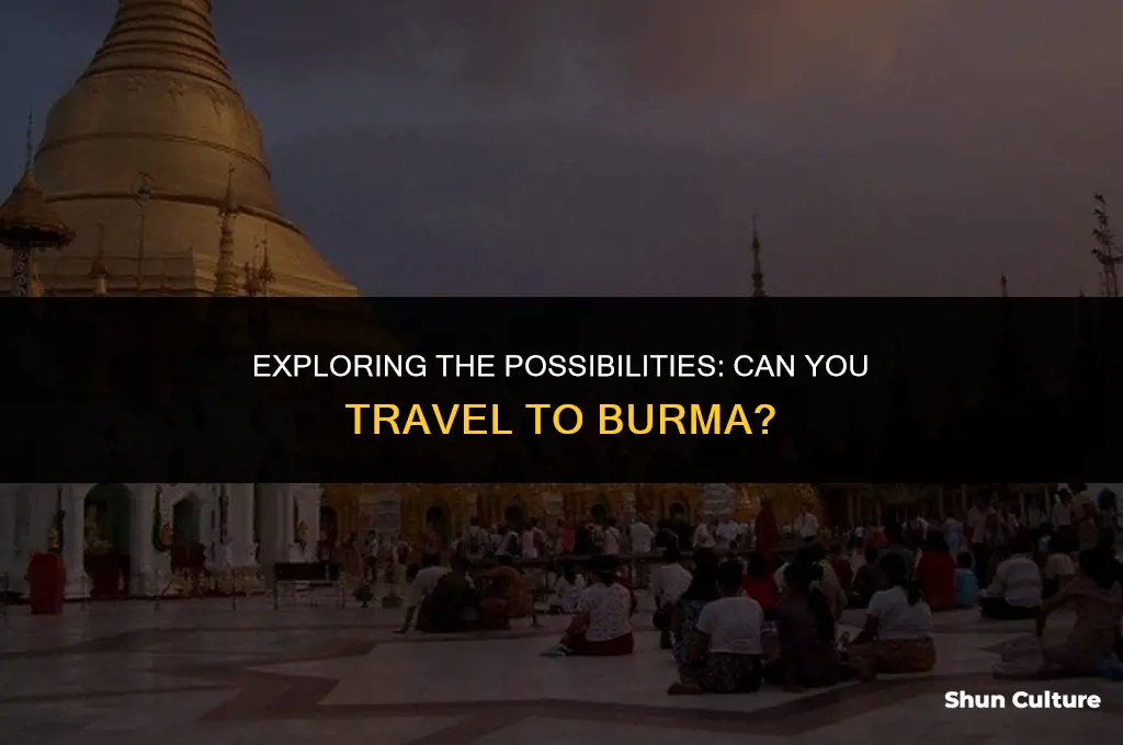 can you travel to burma