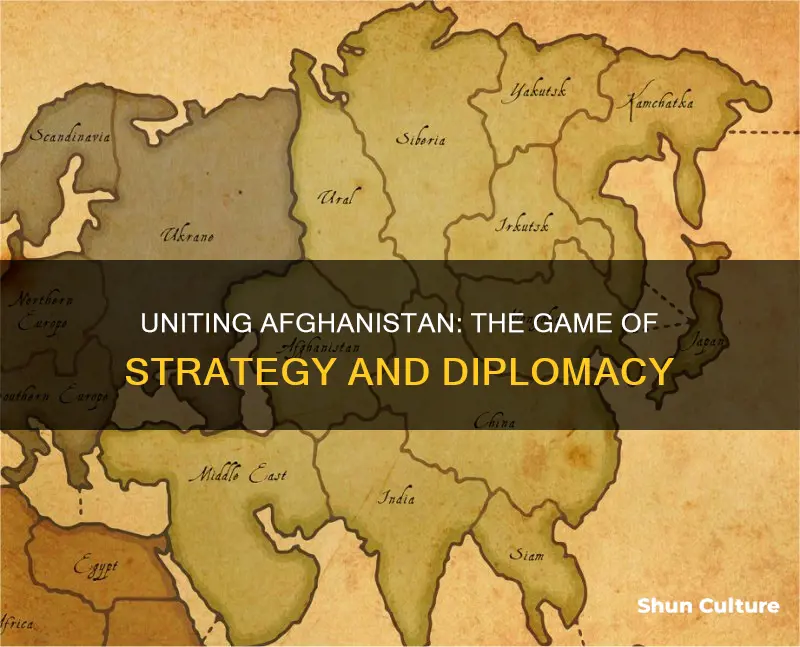 can you unify afghanistan board game