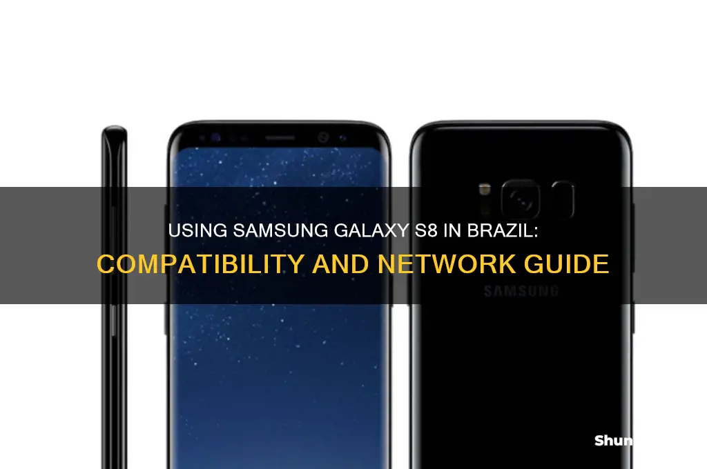 can you use a galaxy s8 in brazil