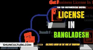 Using a US Driver's License in Bangladesh: Rules and Requirements