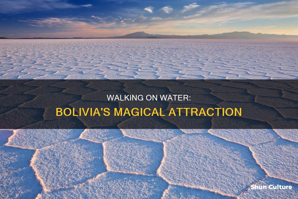 can you walk on the water in bolivia