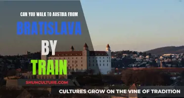 Exploring Austria and Bratislava by Train and Foot