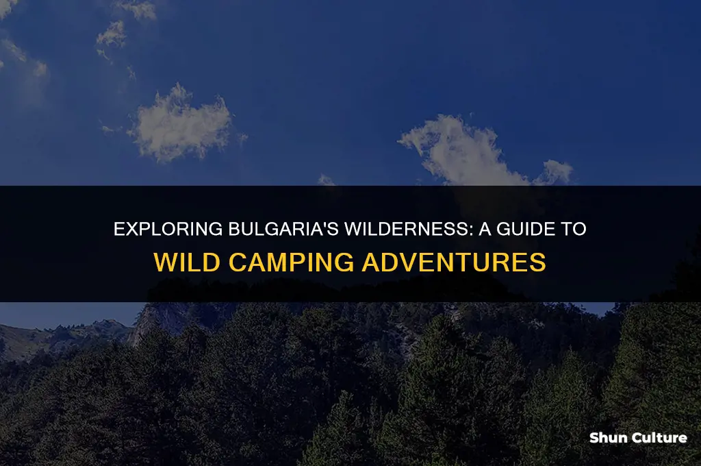 can you wild camp in bulgaria
