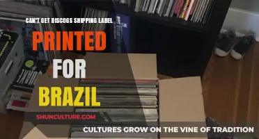 Troubleshooting Discogs Shipping Label Issues for Brazil: A Step-by-Step Guide