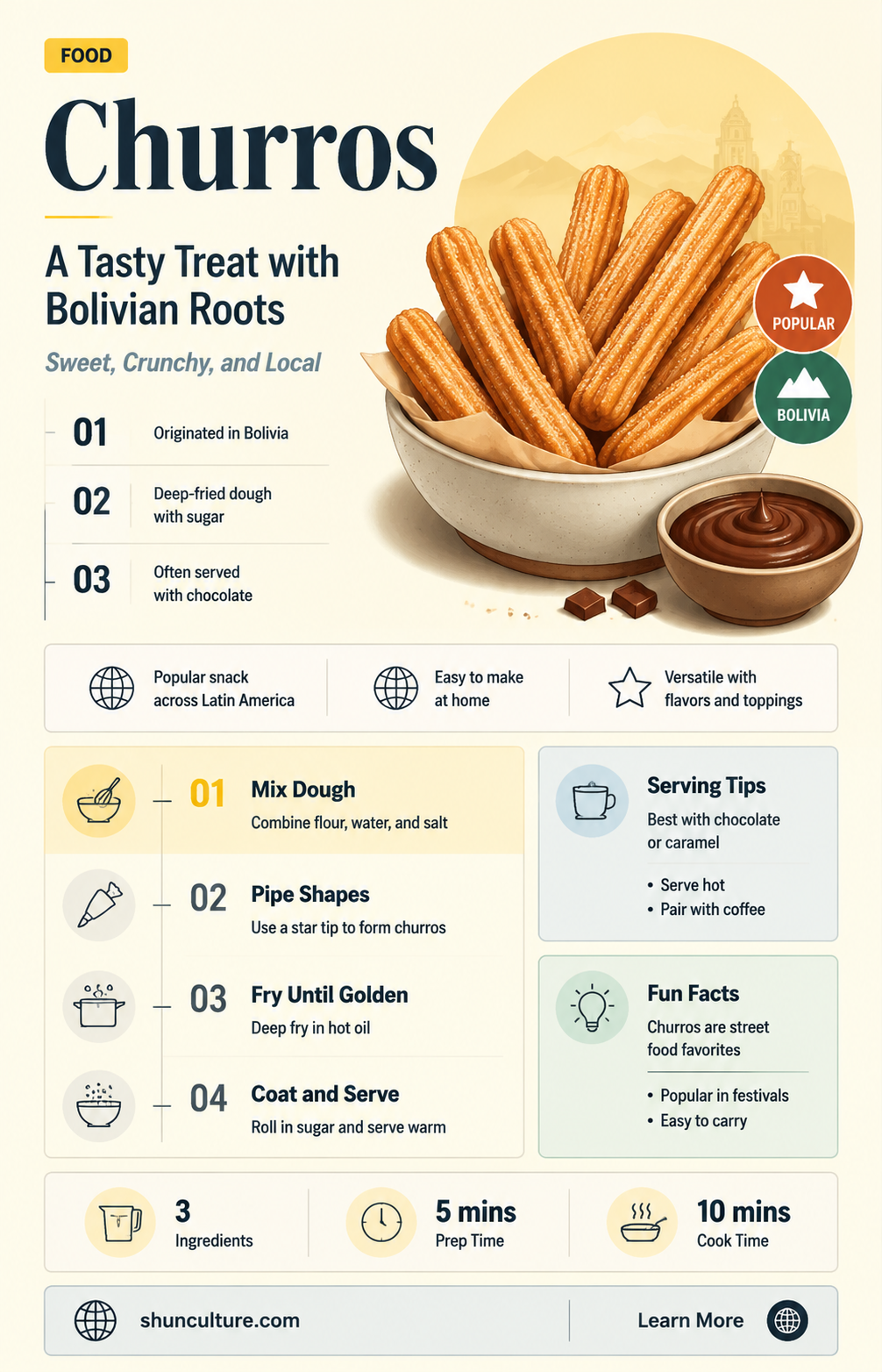 are churros bolivian