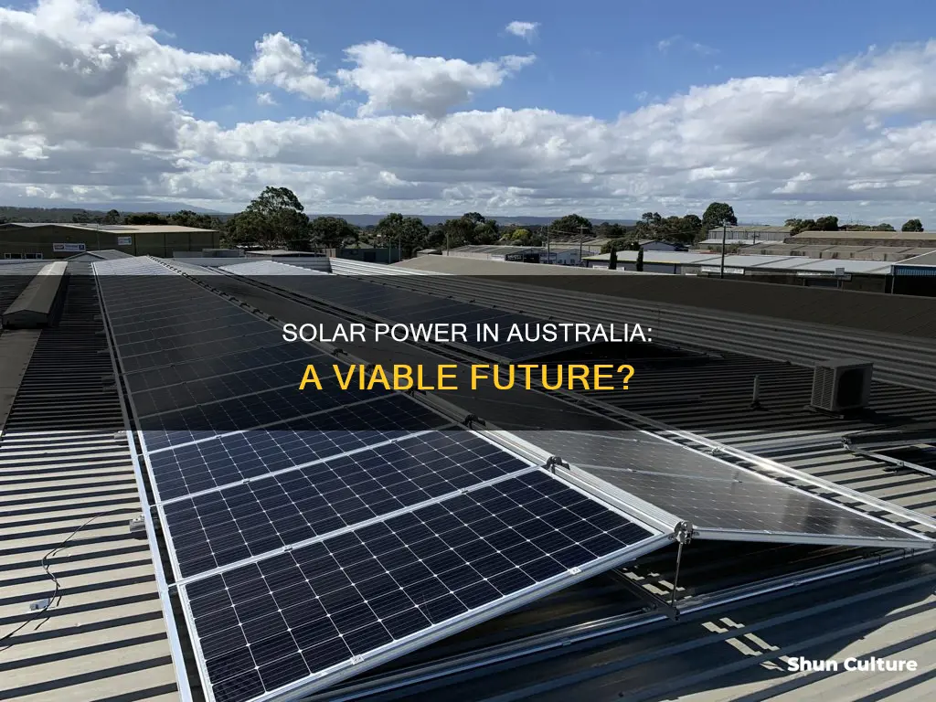could australia be a solar powered country