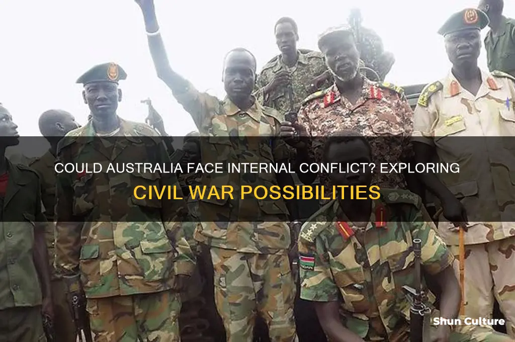 could australia go into a civil war