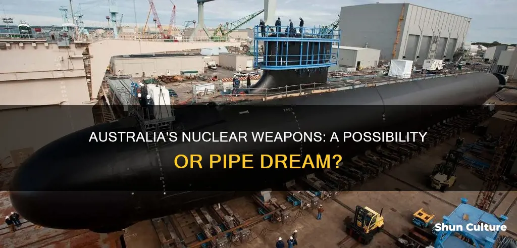 could australia make nuclear weapons
