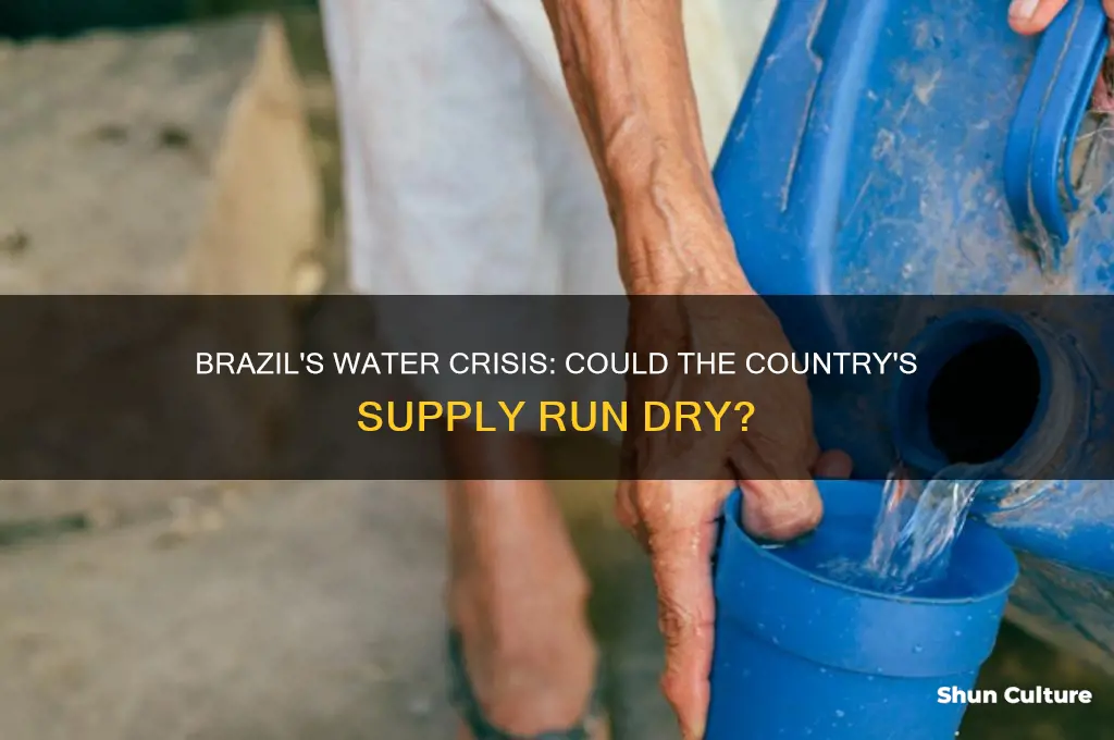 could water run out in brazil