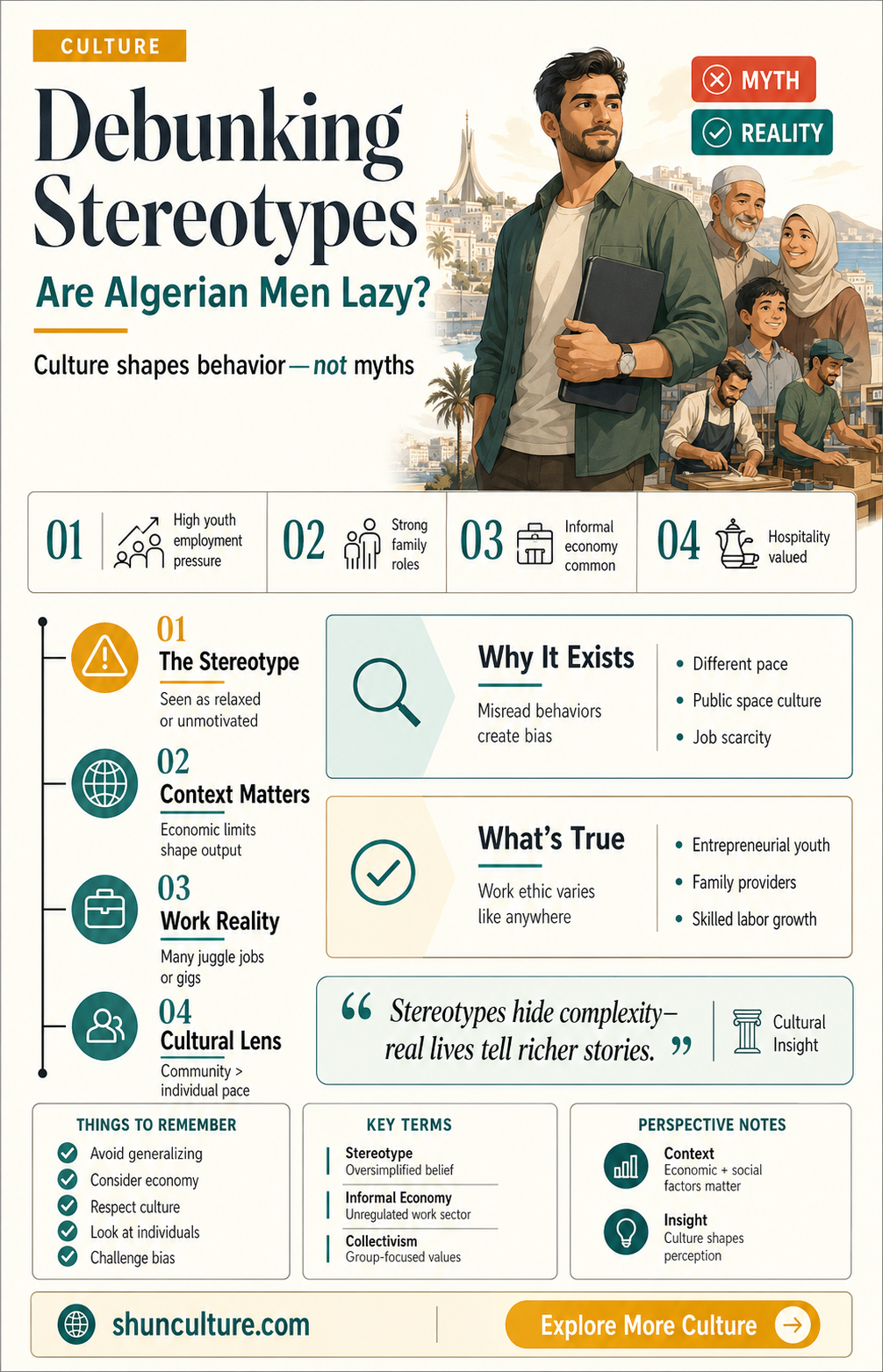 are algerian men lazy