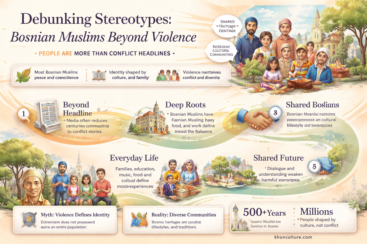 are bosnian muslims violent