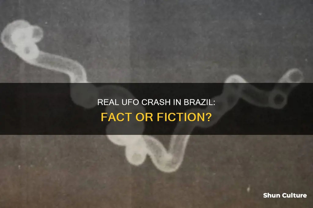 did a real ufo just crash in brazil
