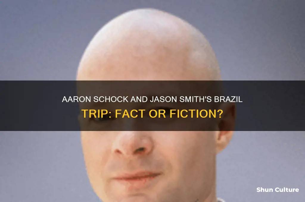did aaron schock and jasom smith go to brazil together