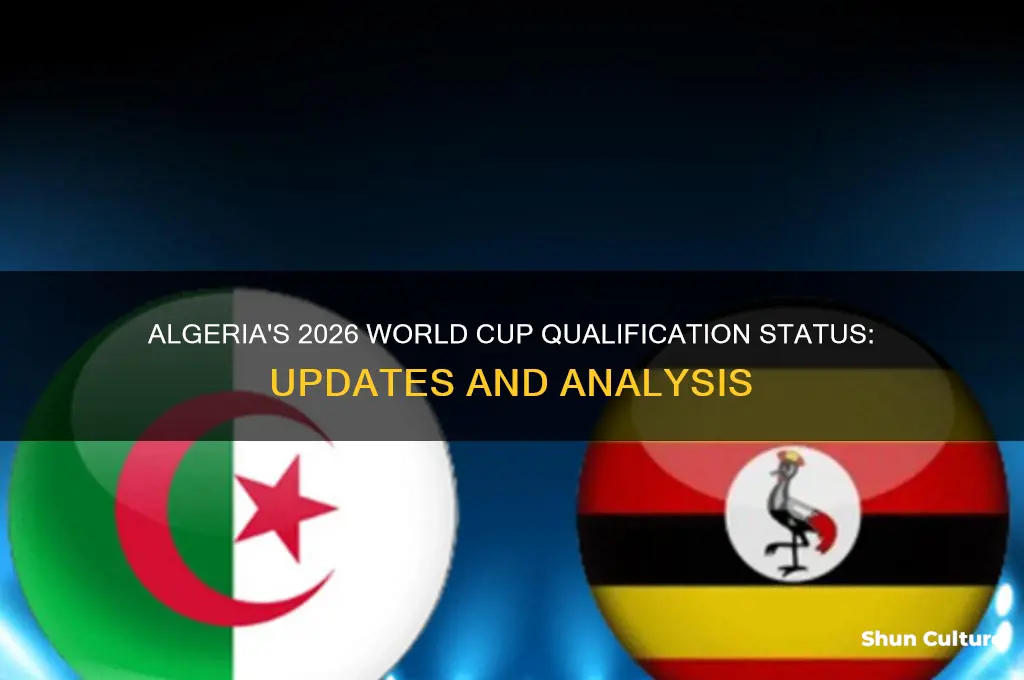 did algeria qualify for world cup 2026