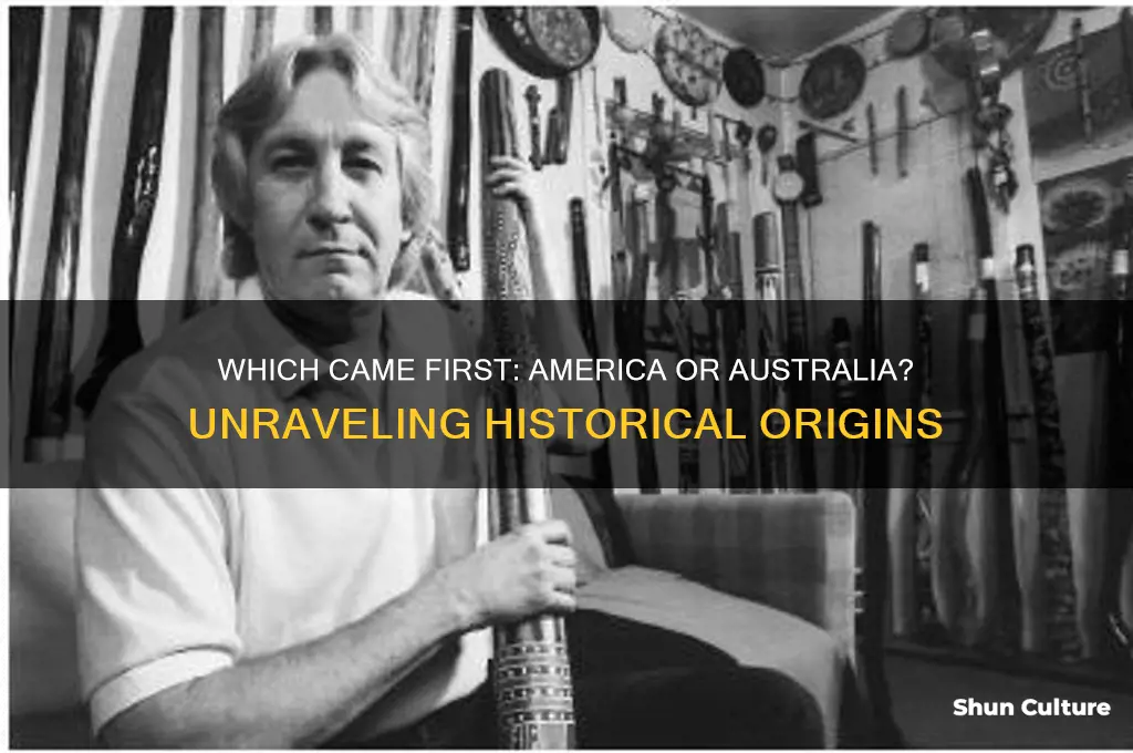 did america or australia exist first