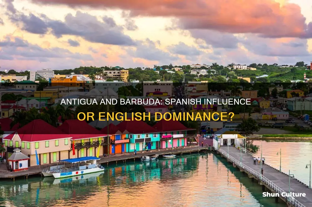 did antigua and barbuda speak spanish