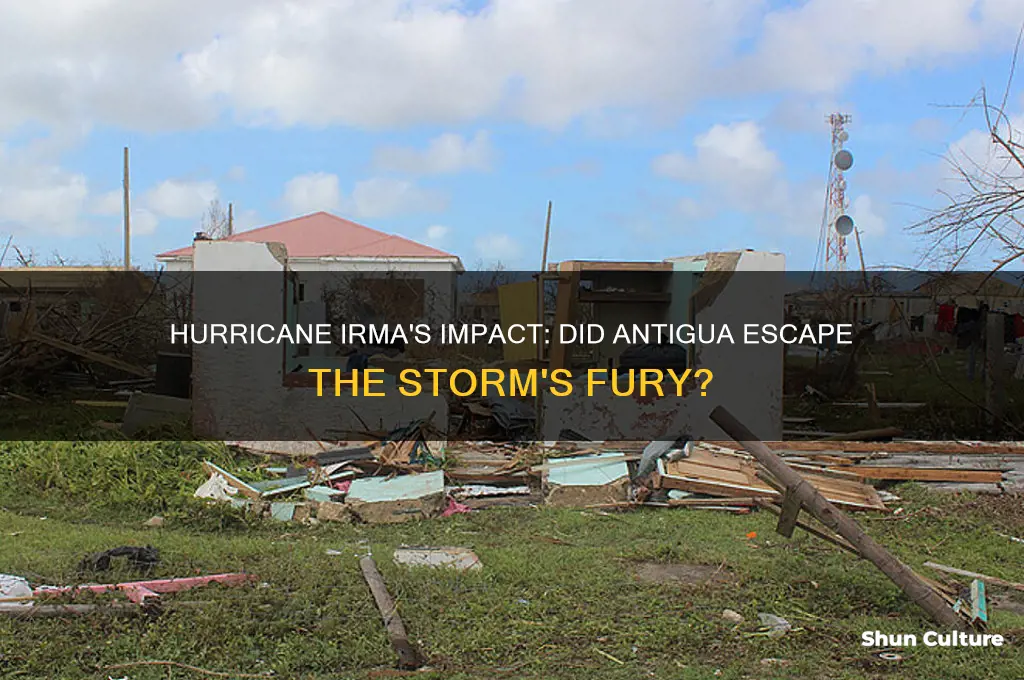 did antigua get hit by hurrican irma