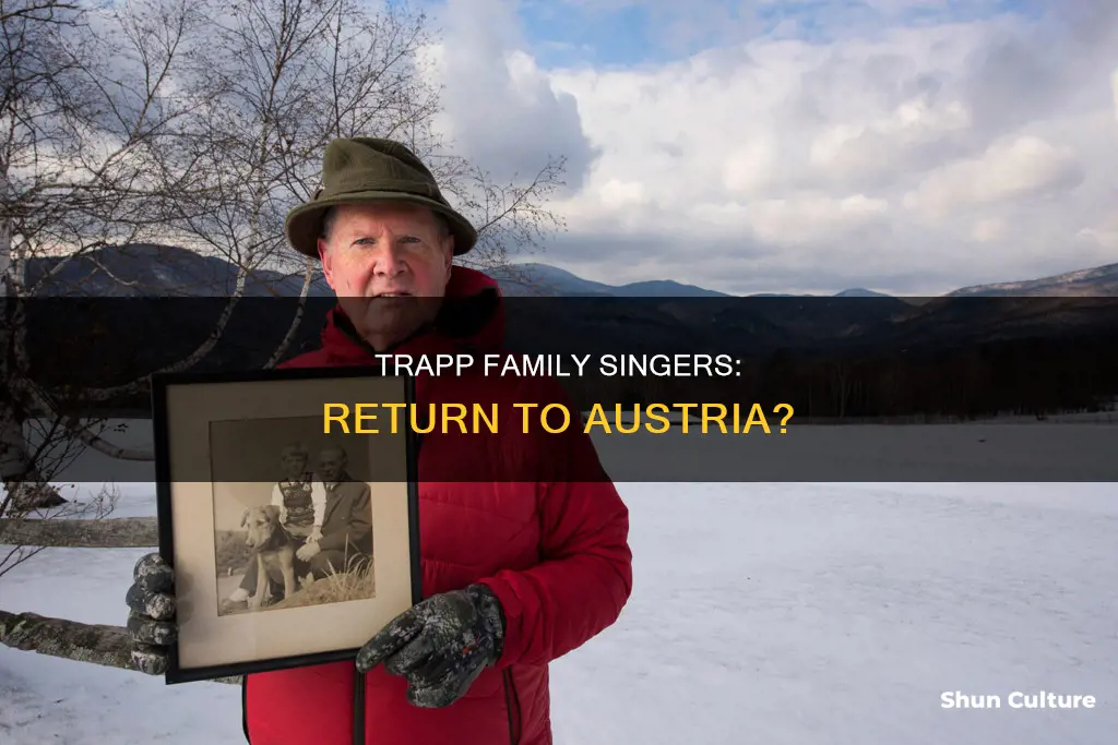 did any of the von trapp family return to austria